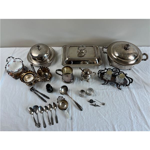 Assorted Silver Plated Servingware