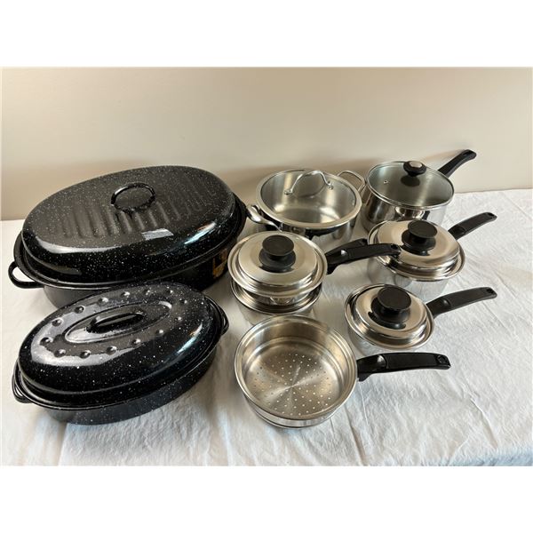 Assorted Pots & Pans