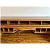 Image 3 : Wooden Roll Top Desk (No Key) & Office Chair