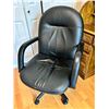 Image 7 : Wooden Roll Top Desk (No Key) & Office Chair