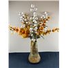 Image 1 : Vase with Faux Flowers