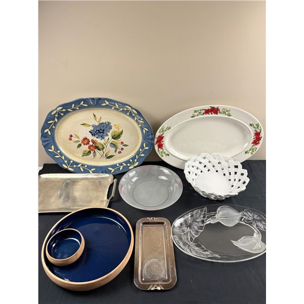 Variety of Serving Platters