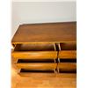Image 3 : Vintage "Satin Walnut" 9 Drawer Dresser