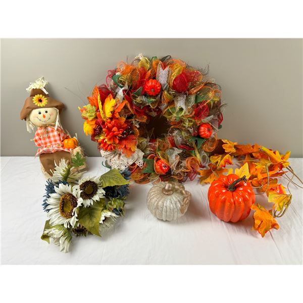 Assortment of Fall Decor