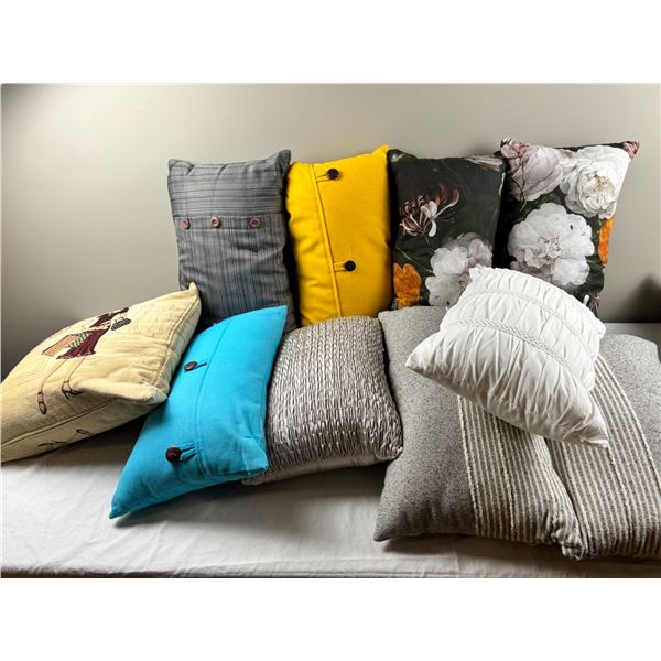 Various Throw Pillows