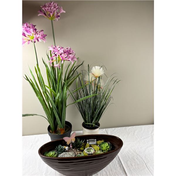 Faux Potted Plant Decor