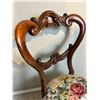 Image 2 : Antique Floral Upholstered Chair