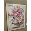 Image 1 : Framed Floral Art Print