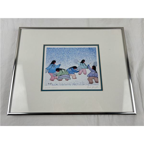"Winter Dancers" Print by, Cecil Youngfox