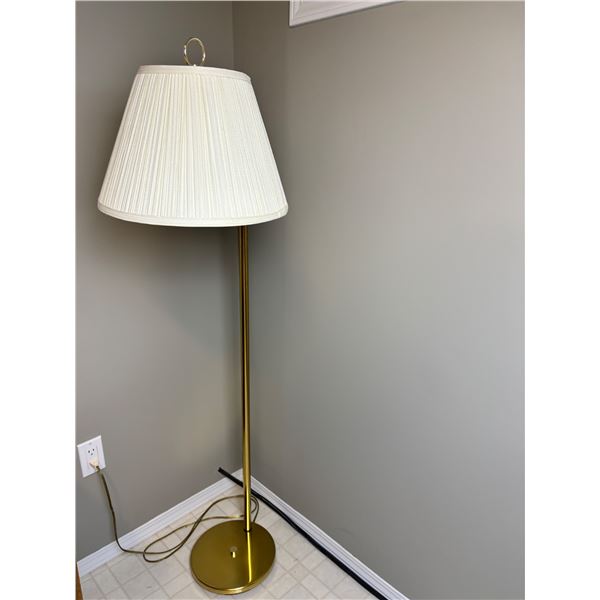 Vintage Brass Coloured Floor Lamp