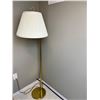 Image 1 : Vintage Brass Coloured Floor Lamp