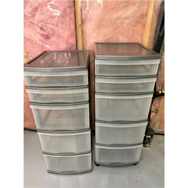 2 "Gracious Living" Storage Cubbies