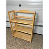 Image 1 : Folding Wooden Bookshelf