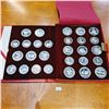 Image 1 : 1980 USSR Moscow Olympic 13th Olympiad Set 28 Coins 90% Silver 20.805 Troy Ounces