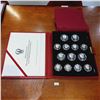 Image 5 : 1980 USSR Moscow Olympic 13th Olympiad Set 28 Coins 90% Silver 20.805 Troy Ounces