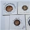 Image 2 : Set of Five Antique Coins from France - Silver Coin Included