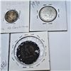Image 3 : Set of Five Antique Coins from France - Silver Coin Included
