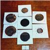 Image 1 : Set of Seven Antique Coins from Italy and France