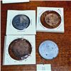 Image 4 : Set of 11 Miscellaneous Antique Coins and Tokens