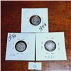 Image 5 : Set of Six Antique Four Pence Coins from Great Britain