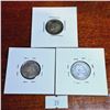 Image 5 : Set of Six 6 Pence Coins from Great Britain