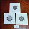 Image 2 : Set of Six 6 Pence Antique Coins from Great Britain