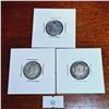 Image 5 : Set of Six 6 Pence Antique Coins from Great Britain
