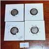 Image 5 : Set of Eight Antique 3 Pence Coins from Great Britain