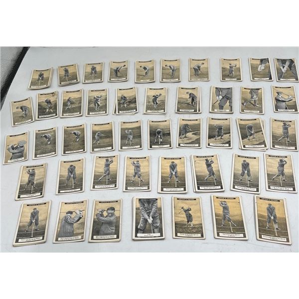 Imperial Tobacco Company How to Play Golf Card Set