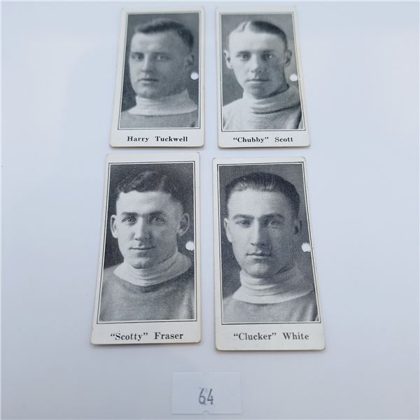 1923/24 Paulin's Candy Hockey Cards Set of 4