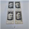 Image 1 : 1923/24 Paulin's Candy Hockey Cards Set of 4