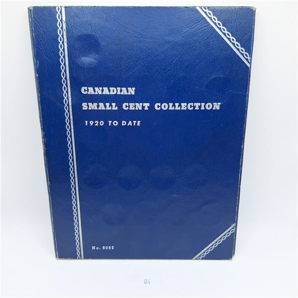 Canadian Small Cent Collection
