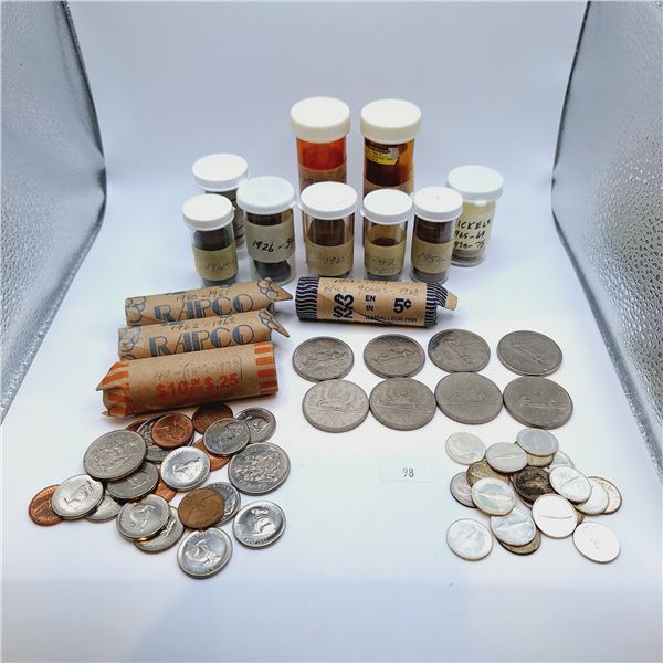 Assorted Canadian Currency with 46.2g 80% Silver