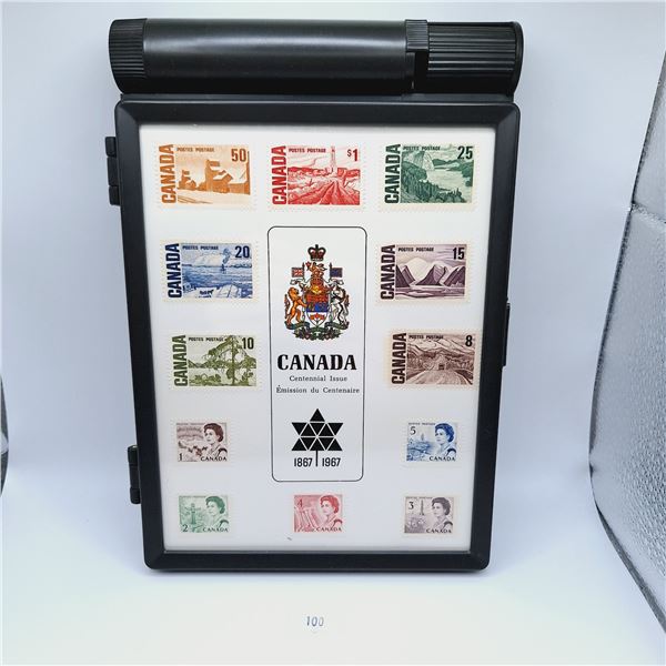 Canada Centennial Commemorative Stamp Box