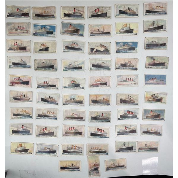 Imperial Tobacco Company Merchant Ships of the World Card Set