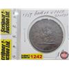 Image 1 : Bank of Upper Canada 1857 : One Penny (SEE PICS!)  (Listing & Descriptions are a GUIDE ONLY and are 