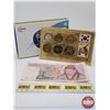 Image 1 : Coins of Korea : Souvenir Tour + The Bank of Korea $1000 Won Bill  (See Pics for Varieties, Conditio