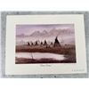 Image 1 : George Wise Teton Camp Print