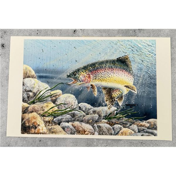 Dave Bartholet Rainbow Trout Print