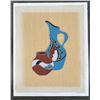 Image 1 : Needlepoint Panel Southwestern Pottery