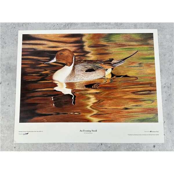Michael Brown An Evening Stroll Print