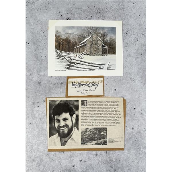 Vern Hippensteal John Oliver Cabin Print