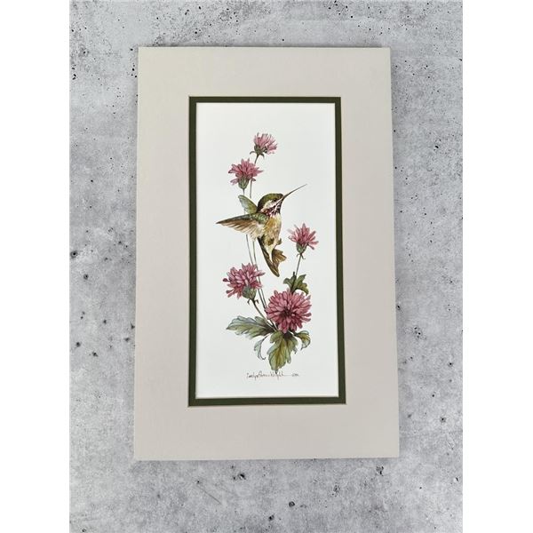 Carolyn Shores Wright Hummingbird Print