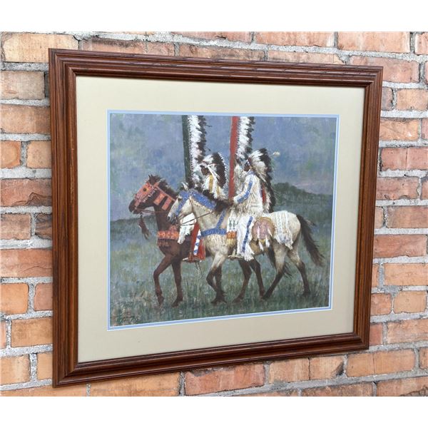 Howard Terpning Prairie Knights Print