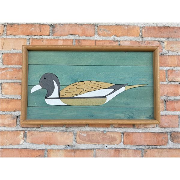 David Kennedy Marquetry Inlay Wood Art Picture
