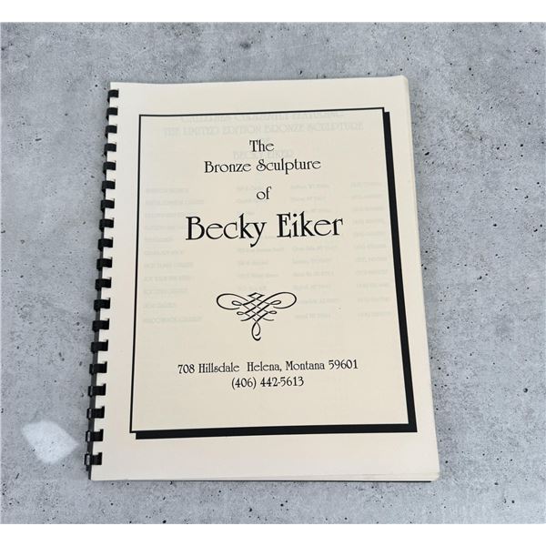 The Bronze Sculpture Of Becky Eiker