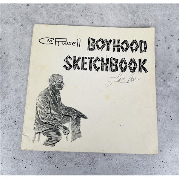 Charles CM Russell Boyhood Sketchbook