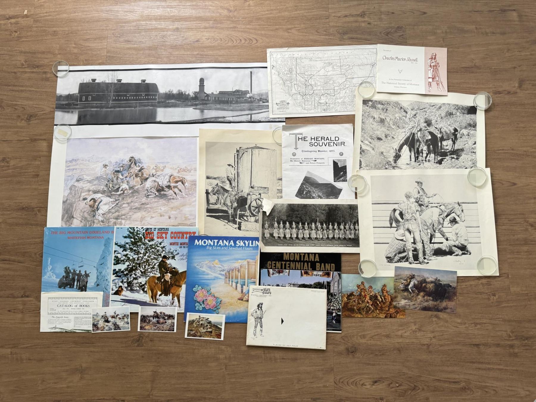 Montana Ephemera & Record Albums