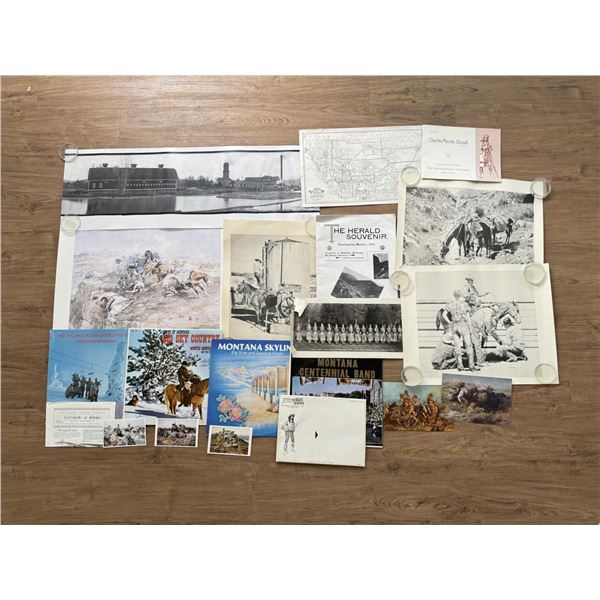 Montana Ephemera & Record Albums