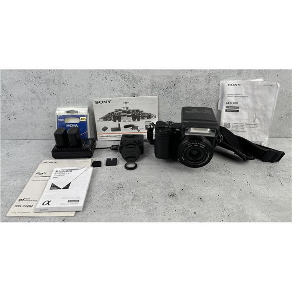 Sony Alpha a6300 Mirrorless Digital Camera Package